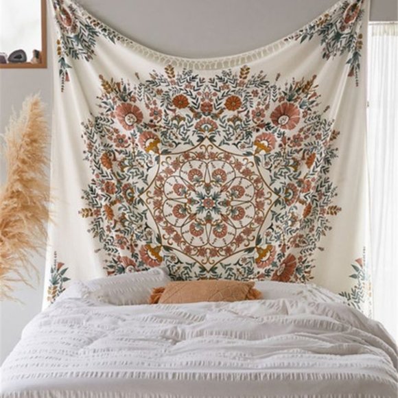 Boutique Other - Boho Mandala- inspired Wall Tapestry